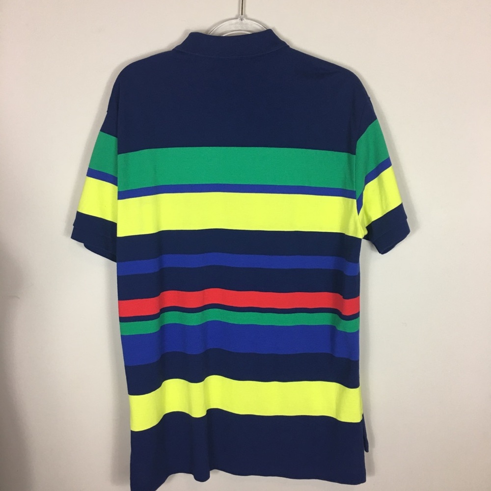 ❌SOLD❌Polo Ralph Lauren stripe polo large - Picture 2 of 8